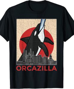 Orcazilla - Funny Killer Whale Orca T-Shirt